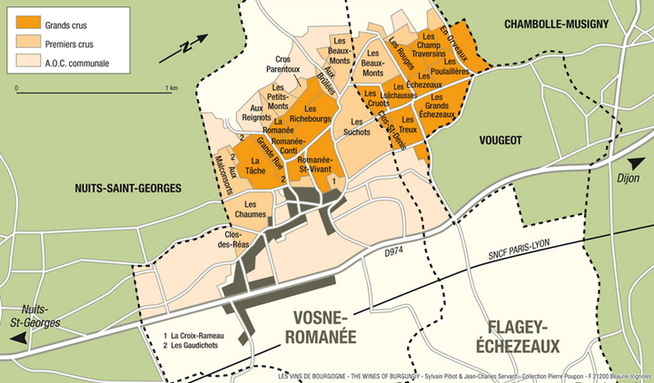 The Burgundy wine classification in detail